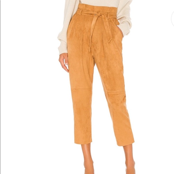 Free People Pants - NWT Free People Nightfall Vegan Pants in Camel